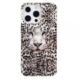 iPhone 14 Pro Cover Motiv Hvid Tiger