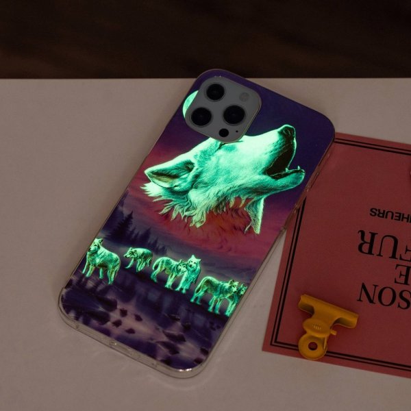 iPhone 14 Pro Cover Motiv Hylende Ulv