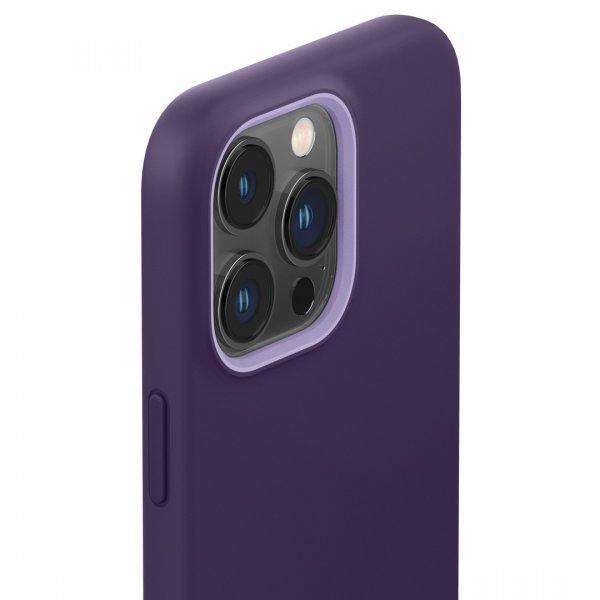 Caseology iPhone 14 Pro Cover med Skærmbeskyttelse Nano Pop 360 Grape Purple