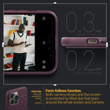 Caseology iPhone 14 Pro Cover Parallax Mag Burgundy Bean