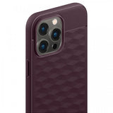 Caseology iPhone 14 Pro Cover Parallax Mag Burgundy Bean