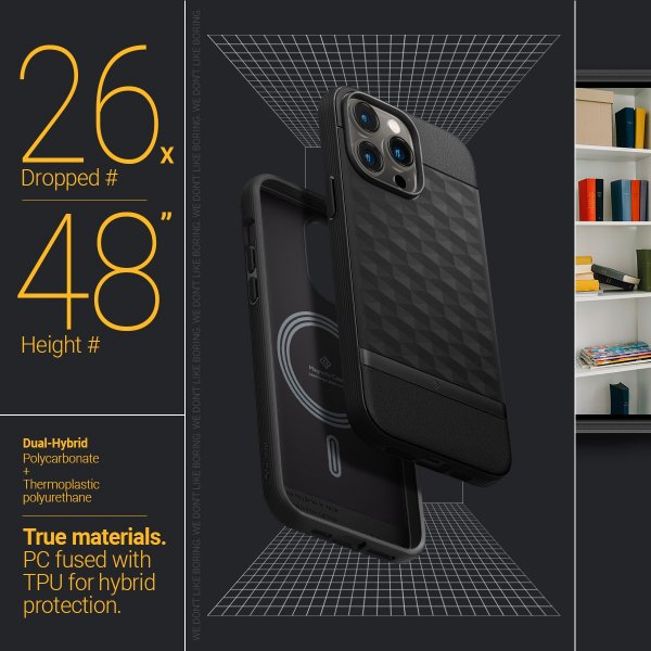 Caseology iPhone 14 Pro Cover Parallax Mag Mat Sort