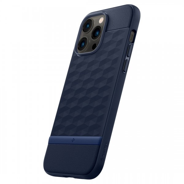Caseology iPhone 14 Pro Cover Parallax Mag Midnight Blue