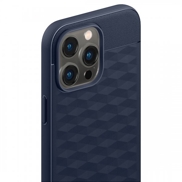 Caseology iPhone 14 Pro Cover Parallax Mag Midnight Blue