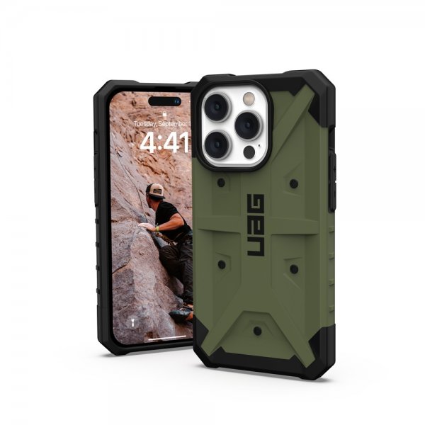 Urban Armor Gear (UAG) iPhone 14 Pro Cover Pathfinder Olive