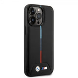 BMW iPhone 14 Pro Cover Quilted Sort