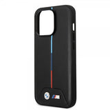 BMW iPhone 14 Pro Cover Quilted Sort