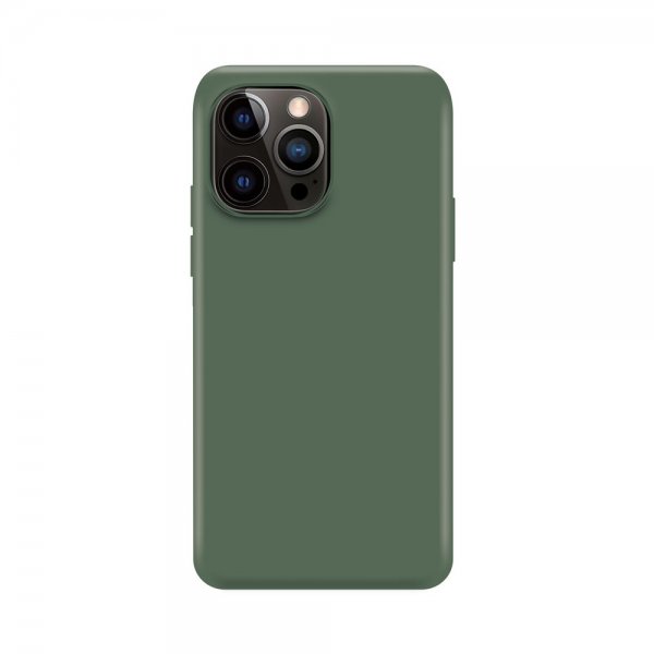 Xqisit iPhone 14 Pro Cover Silikone Grøn