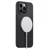 Spigen iPhone 14 Pro Cover Silicone Fit MagFit Sort