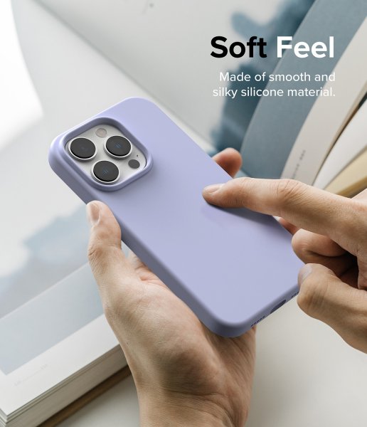 Ringke iPhone 14 Pro Cover Silikone Lavender