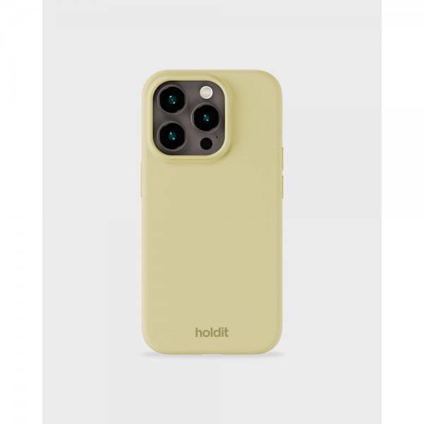Holdit iPhone 14 Pro Cover Silikone Biscotti