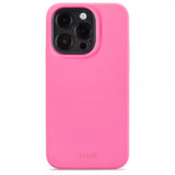 holdit iPhone 14 Pro Cover Silikone Bright Pink