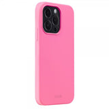 holdit iPhone 14 Pro Cover Silikone Bright Pink