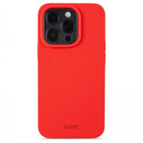 holdit iPhone 14 Pro Cover Silikone Chili Red