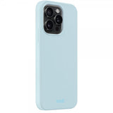 holdit iPhone 14 Pro Cover Silikone Mineral Blue
