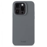 holdit iPhone 14 Pro Cover Silikone Space Gray
