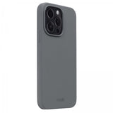 holdit iPhone 14 Pro Cover Silikone Space Gray