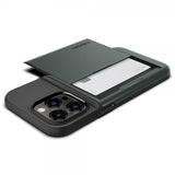 Spigen iPhone 14 Pro Cover Slim Armor CS Abyss Green