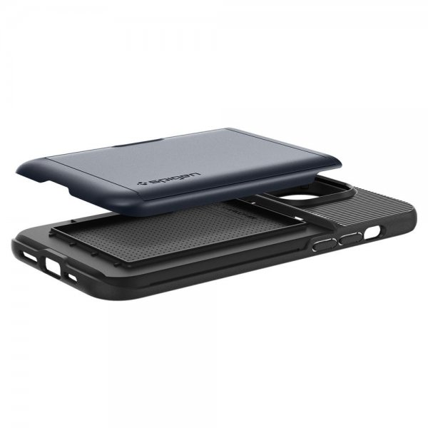 Spigen iPhone 14 Pro Cover Slim Armor CS Metal Slate