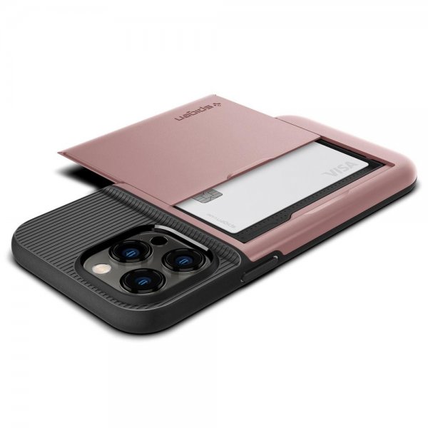 Spigen iPhone 14 Pro Cover Slim Armor CS Rose Gold
