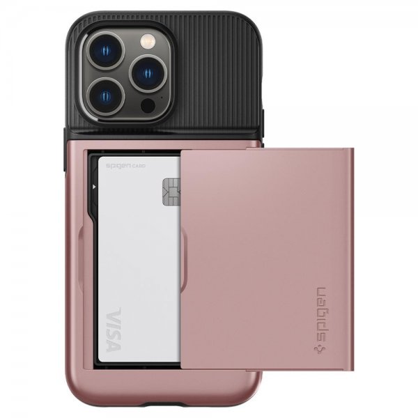 Spigen iPhone 14 Pro Cover Slim Armor CS Rose Gold