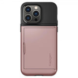 Spigen iPhone 14 Pro Cover Slim Armor CS Rose Gold