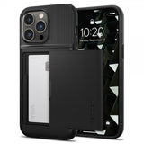 Spigen iPhone 14 Pro Cover Slim Armor CS Sort