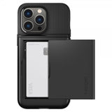 Spigen iPhone 14 Pro Cover Slim Armor CS Sort
