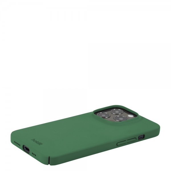 holdit iPhone 14 Pro Cover Slim Case Forest Green