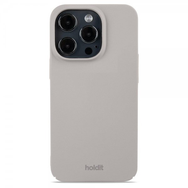 holdit iPhone 14 Pro Cover Slim Case Taupe