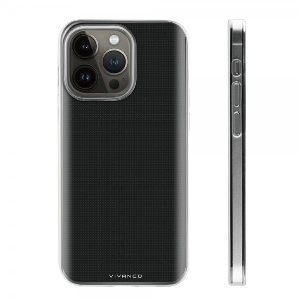 Vivanco iPhone 14 Pro Cover Slim TPU Transparent