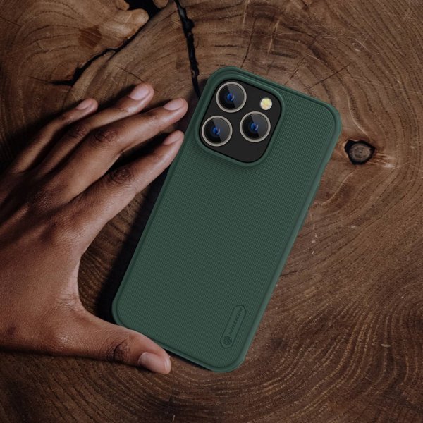 Nillkin iPhone 14 Pro Cover Super Frosted Shield Pro Grøn