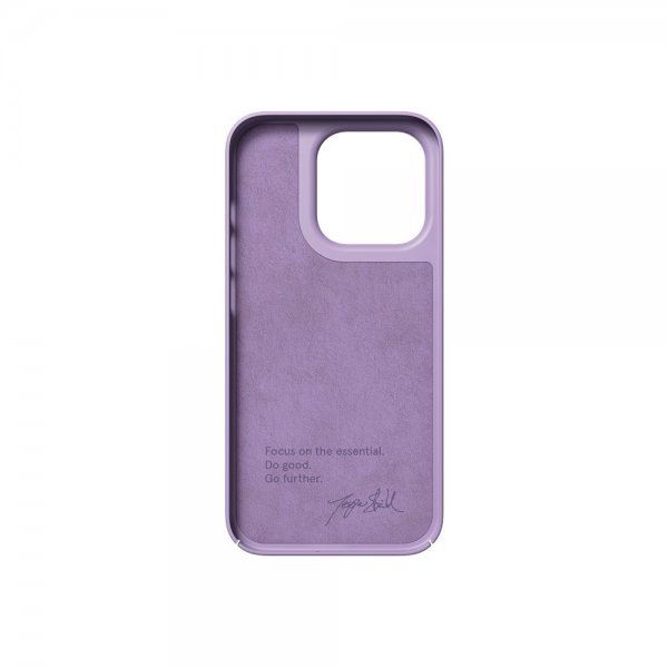 Nudient iPhone 14 Pro Cover Thin Case Pale Violet