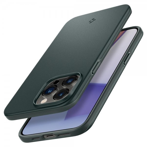 Spigen iPhone 14 Pro Cover Thin Fit Abyss Green
