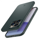Spigen iPhone 14 Pro Cover Thin Fit Abyss Green