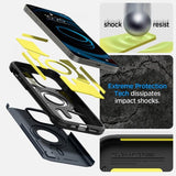 Spigen iPhone 14 Pro Cover Tough Armor MagFit Metal Slate