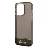 Guess iPhone 14 Pro Cover Translucent Sort