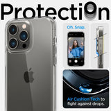 Spigen iPhone 14 Pro Cover Ultra Hybrid Crystal Clear