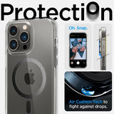 Spigen iPhone 14 Pro Cover Ultra Hybrid MagFit Carbon Fiber