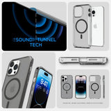 Spigen iPhone 14 Pro Cover Ultra Hybrid MagFit Frost Black