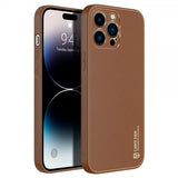 Dux Ducis iPhone 14 Pro Cover YOLO Series Brun