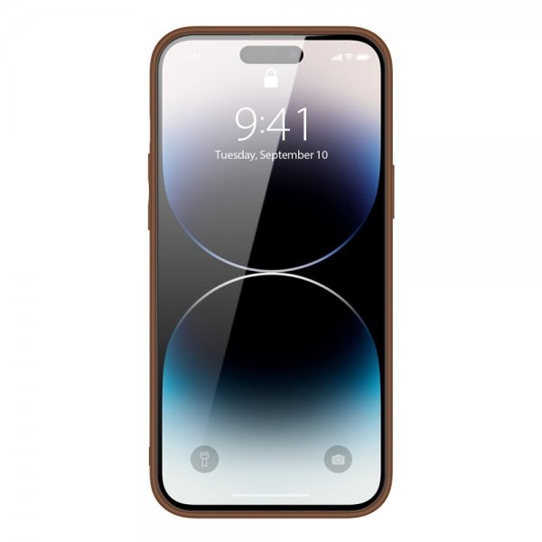 Dux Ducis iPhone 14 Pro Cover YOLO Series Brun