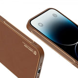 Dux Ducis iPhone 14 Pro Cover YOLO Series Brun