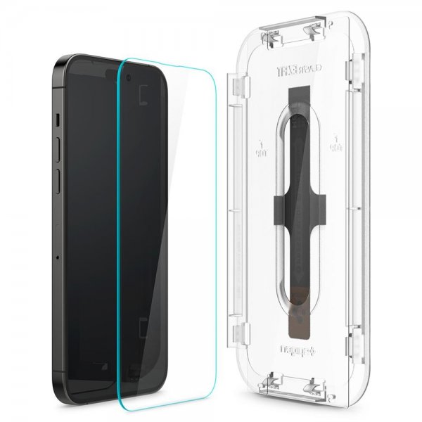 Spigen iPhone 14 Pro Skærmbeskyttelse GLAS.tR EZ Fit 2-pak