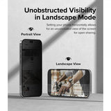 Ringke iPhone 14 Pro Skærmbeskyttelse Privacy Glass