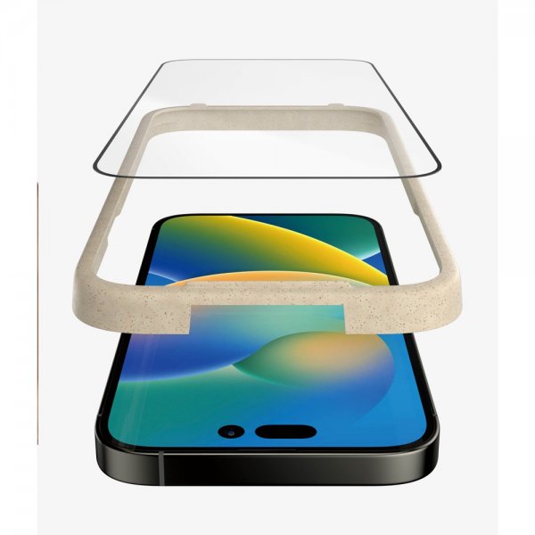 PanzerGlass iPhone 14 Pro Skærmbeskyttelse Ultra-Wide Fit Anti-reflective EasyAligner