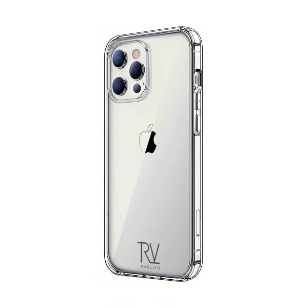 Rvelon iPhone 14 Pro Cover TPU Transparent