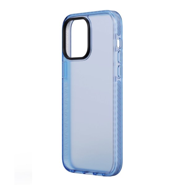 iPhone 14 Pro Cover Stødsikkert TPU Blå