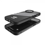 Adidas iPhone 14 Cover 3 Stripes Snap Case Sort Hvid