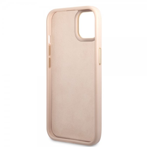 Guess iPhone 13/14/15 Cover 4G Logo Rosa